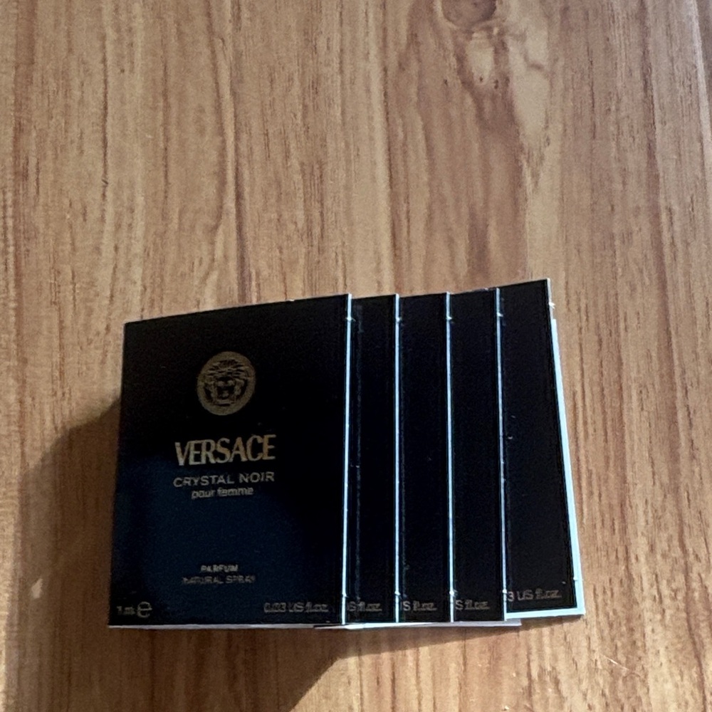 Versace Crystal Noir Perfume Collection in Black